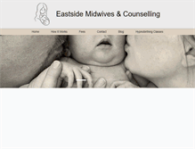 Tablet Screenshot of eastsidemidwives.com